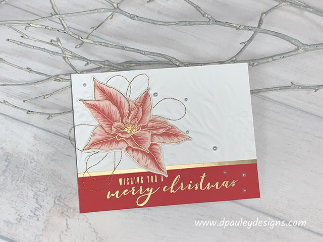 Read more about the article Cheerful and Fun Poinsettia Card for the Papercraft Business Challenge